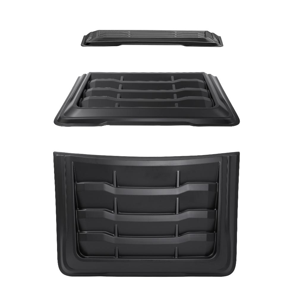 Protezione Cofano Nero Opaco Presa d'Aria Cofano per Ford Ranger Raptor 2015 2016 2017 2018 2019 2020 2025 2025