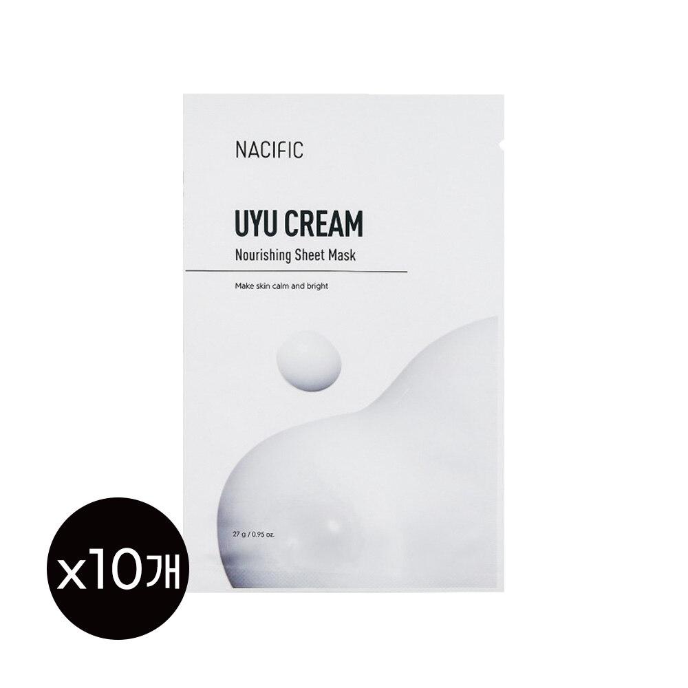 NACIFIC Milk Cream Nourishing Sheet Mask x10