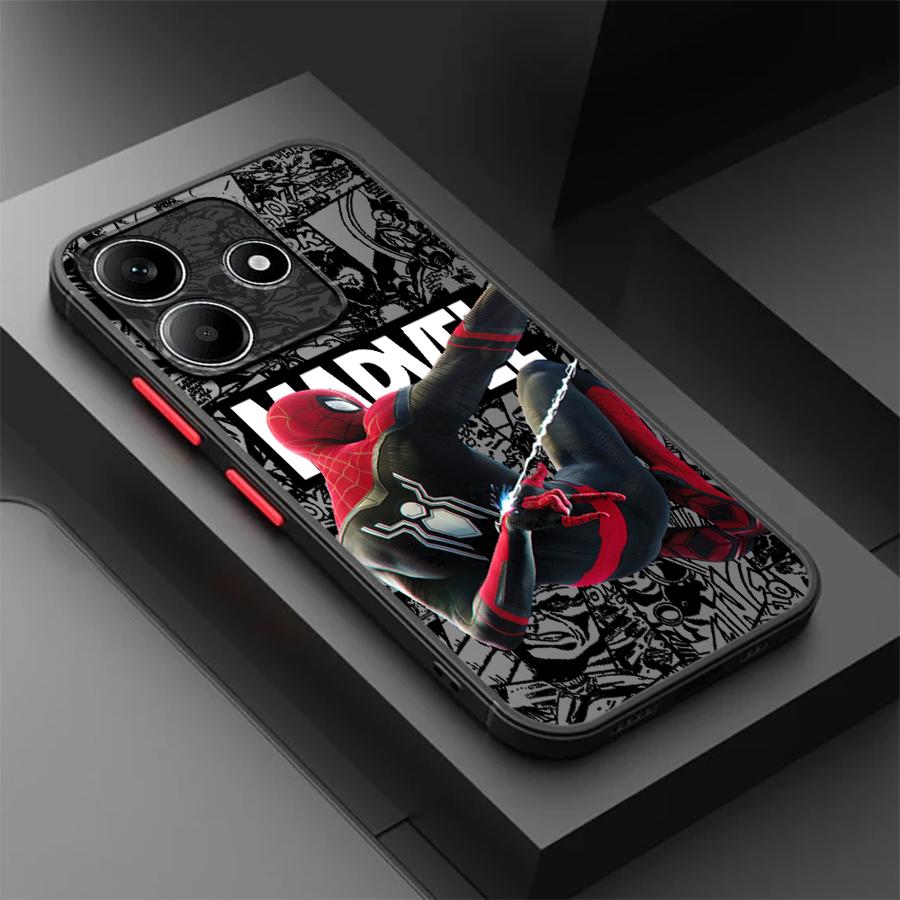 Case for Xiaomi Redmi Note 14 A4 13C 14C 10 13 Pro Plus 9S 12 11 Funda Phone Cover Spider-Man Heroes Return