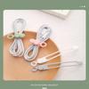Silicone Cable Ties,Cord Organizer,Cable Straps,Reusable Cord Ties,Travel Cable Organizer ,Cute Elastic Tie, Wire Ties