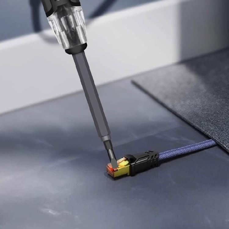 Lightweight Screwdriver with Voltage Testing Capability Comfortable Nonslip Grip For Easy Maintenance Electrical Tasks
