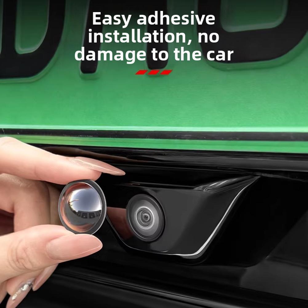 1Box Car Camera Protective Cover 360 High-definition Panoramic Reversing Camera Lens Protective Cover Waterproof Dustproof