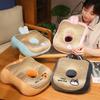 Cool Mat Office Plush Pillow Double-sided Cute Animal Neck Pillow  Room Decoration