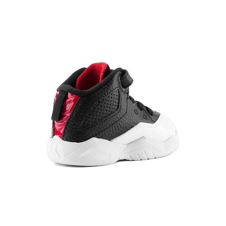 Jordan B'Loyal Abrasion Resistant Mid Top Toddler Shoes Black Red Infant And Toddler CK1427-016