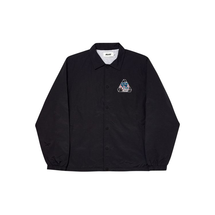 Palace Tri-Ferg Logo Collar Jacket Unisex Jackets Black P17JK072