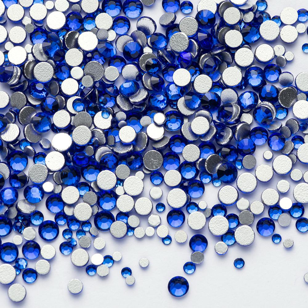 

Смола Плоское Дно Алмазная Имитация Стеклянный Круглый Плоское Дно Дизайн Ногтей Стразы Сделай Сам Чехол Для Мобильного Телефона Алмазная Живопись Аксессуары 6mm a pack of 1,000 pieces about 50.5g. темно-синий