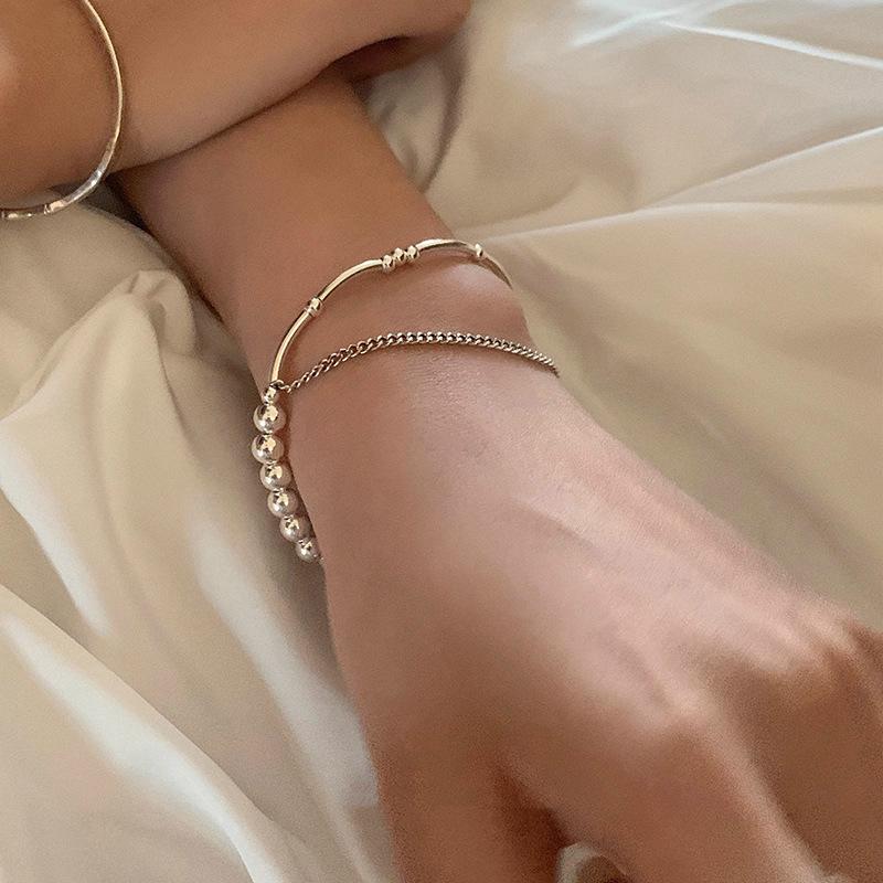 

Copper Plated Thai Copper Bracelet For Women Vintage Geometric Heart Love Lucky Punk Jewelry New Dropship