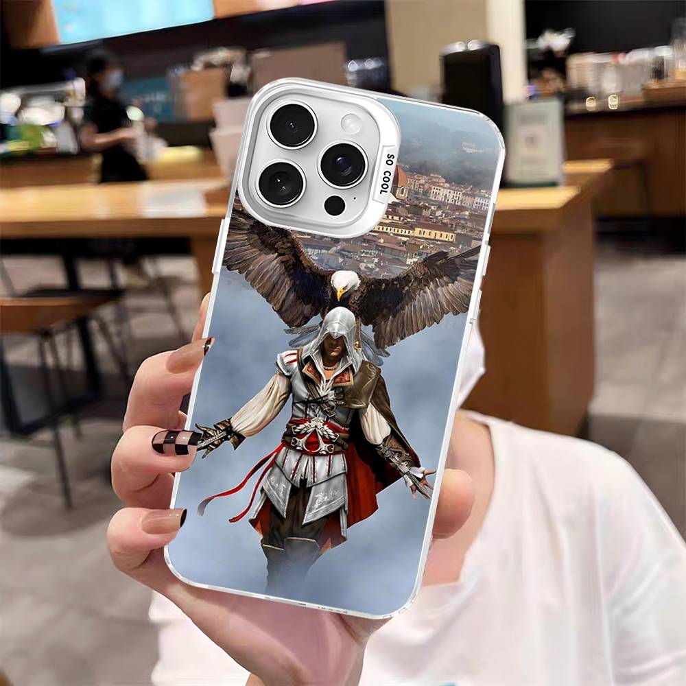 

Смешной Чехол Для Телефона Цвета A-Assassins Game C-Creed Для IPhone 17 16 15 14 13 12 11 Pro Max Plus Pro iPhone 17 Pro