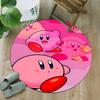 1pc Kirby2 Print Round Carpet Chair Round Carpet Suitable for Bedroom Living Room Home Decorative Carpet