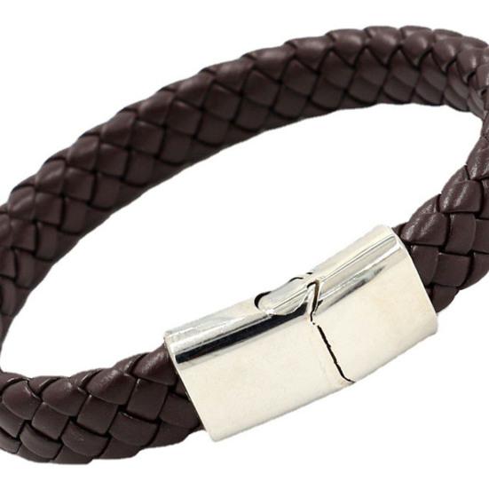 Herrenarmband, Vintage-Punk-Schnalle, magnetischer männlicher Armreif für den täglichen Gebrauch