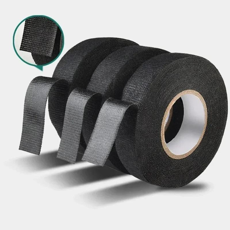 9/15/25/32/50MM Electrical Insulating Tape Heat Resistant Harness Tape Car Cable Harness Wiring Loom Protection Waterproof Tape
