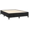 Vidaxl Struttura Letto Senza Materasso, Nera, 140X200 Cm, Velluto