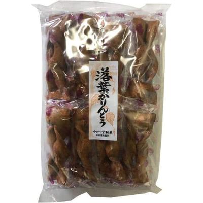 Yukarido Ochiba Karinto (fallen Leaf Cake) 8pcs. Wagashi