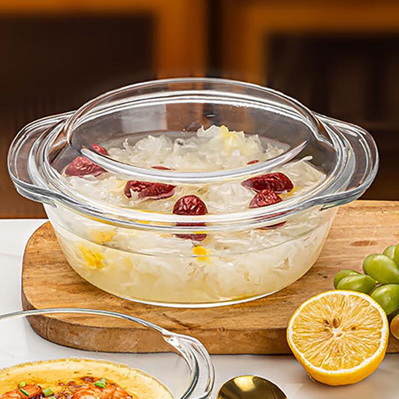 Zipo Ya 3-Piece High Borosilicate Glass Casserole Set