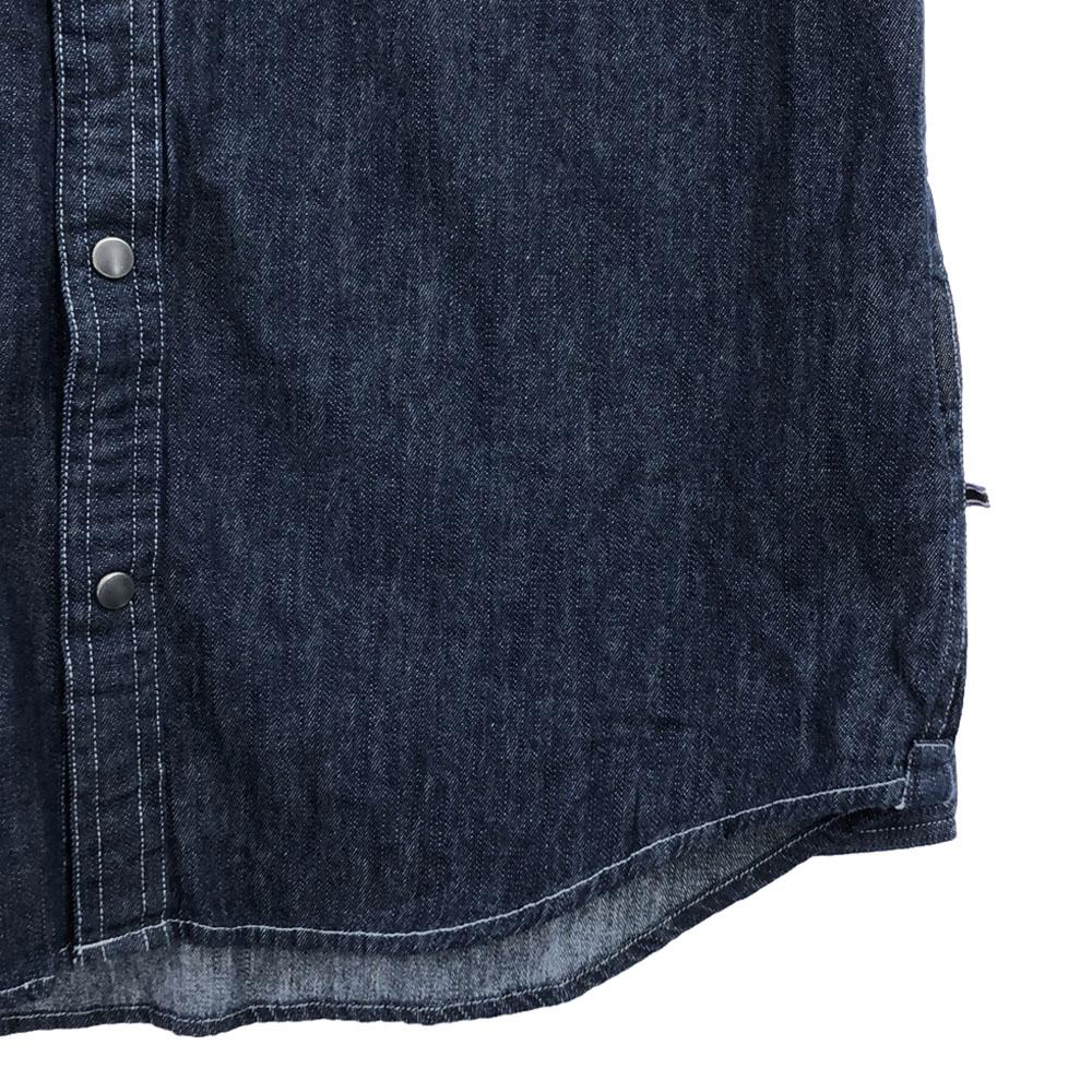 Unused TOMMY HILFIGER Long Sleeve Denim Western Shirt S Tagged Men's Used