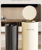 Large Capacity Metal Trash Can with Sealed Lid & Foot Pedal for Home