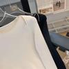 2025 Women's Lace-Up Bell Sleeve Knit Top: Age-Reducing Slim Fit for Autumn/Winter
