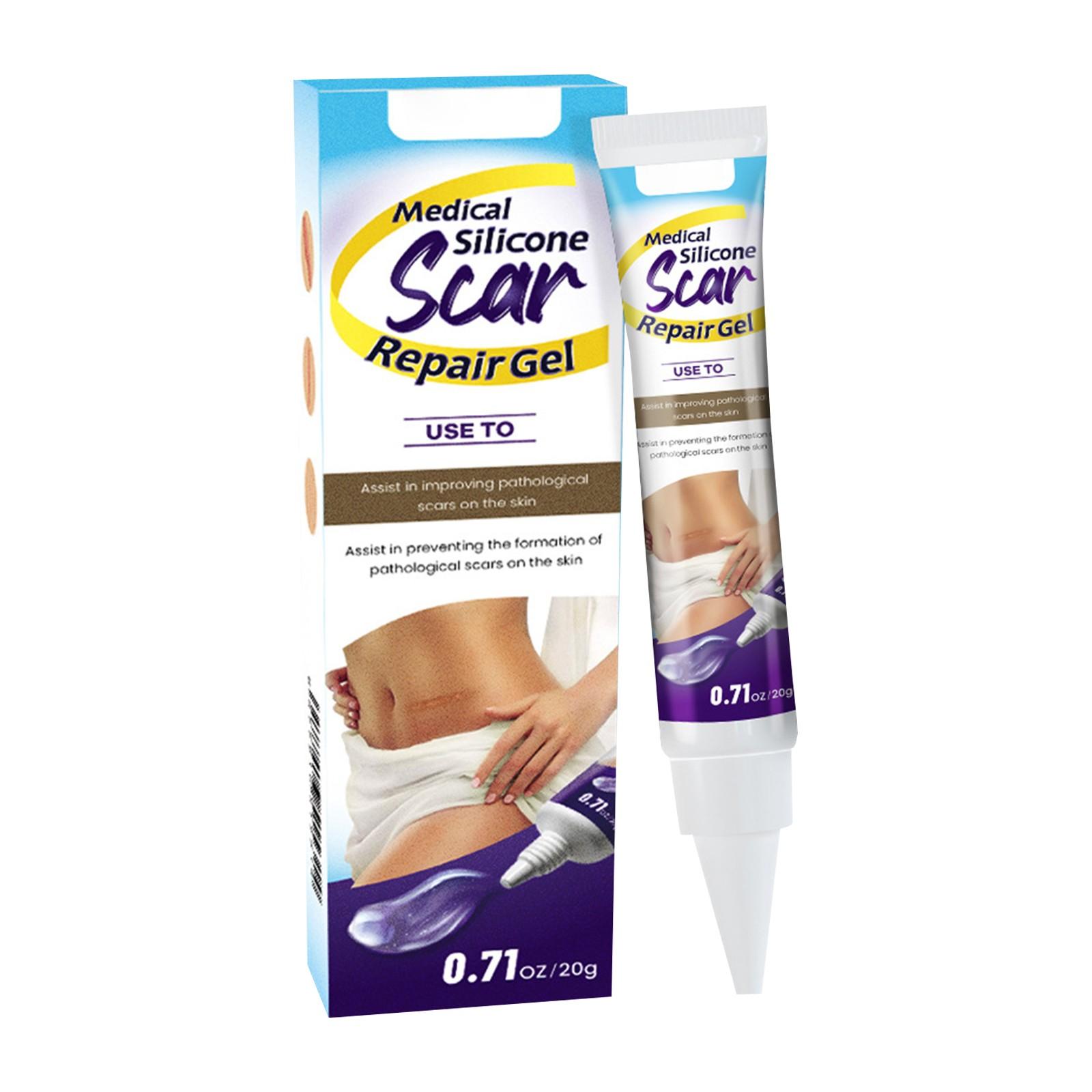 

Силиконовый крем от шрамов, Гель от шрамов, Уменьшающий шрамы, Питательный и стимулирующий регенерацию кожи уходовый крем One Size белый