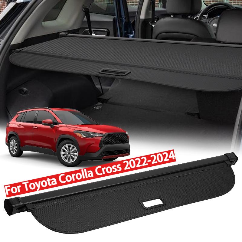 Retractable Trunk Cargo Cover Security Shield Tail Box Storage Board for Toyota Corolla Cross 2022-2024