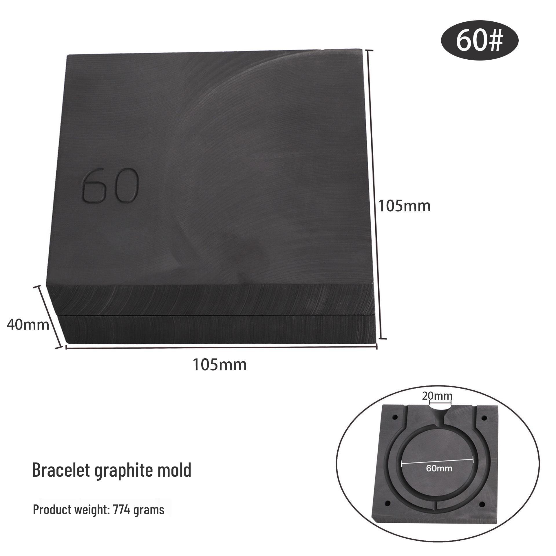 

Графитовая форма с масляными канавками для литья и плавки золотых и серебряных браслетов, ювелирные инструменты
