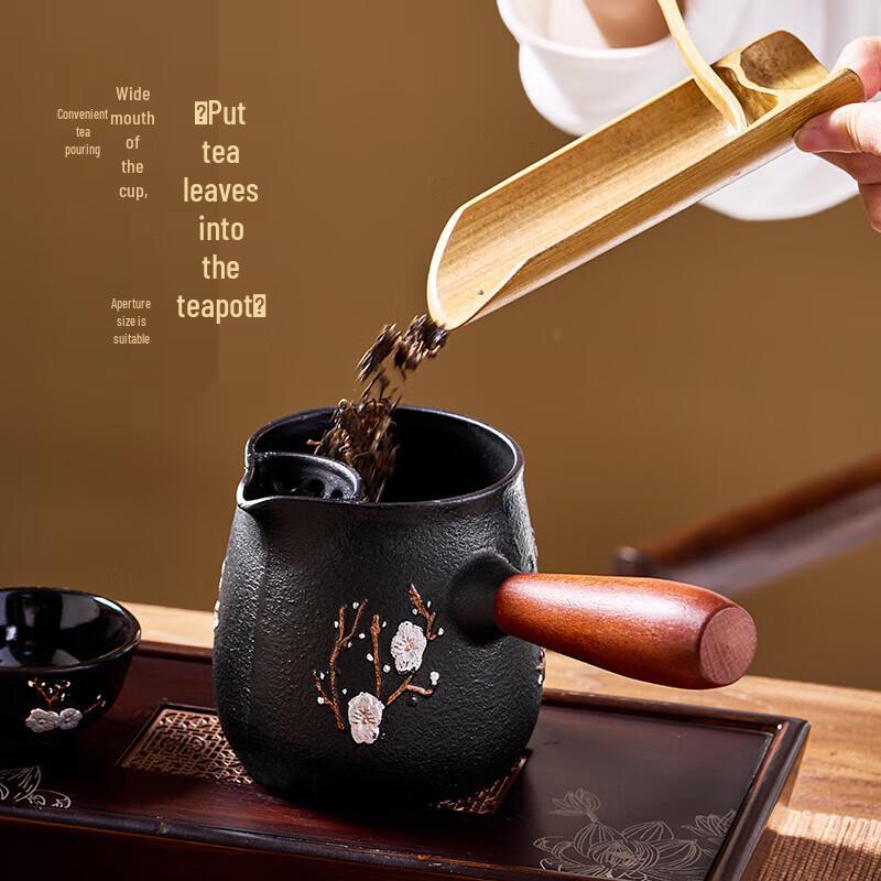 Suncojia Cast Iron Brewing Tea Kettle