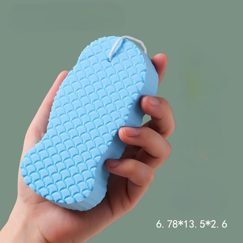 

Sponge Bath A Painless Scrubbing Tool for Babies Does No Harm To The Skin During Bathing синий