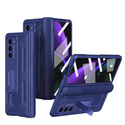 Pro Samsung Z Fold 3 Skládací Pouzdro ze silného skla pro Samsung Galaxy Z Fold 3 Fold3 Zfold3 Nárazuvzdorný kryt celého těla