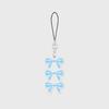 Skyblue Mini Ribbon Phone Strap