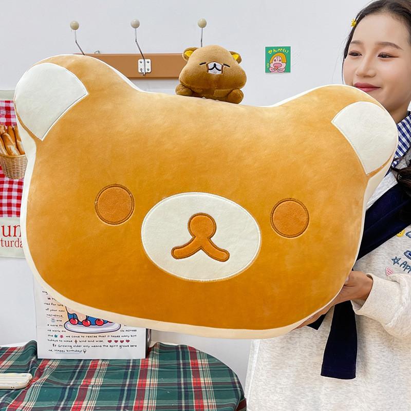 Cuter Rilakkuma Plush Toy Pillow With Pp Cotton For Kids And Adults