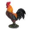 Chicken Figurine Resin Chicken Statue Garden Ornament Farm Animals Collection for Outdoor Backyard Patio Lawn Decoration