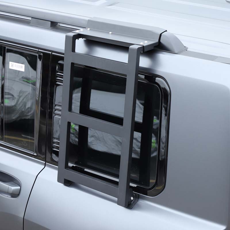 For Great Wall Haval H9 2025 2025 Carbon Steel Car styling Stainless steel Black Car Side Ladder Car Exterior Accessories