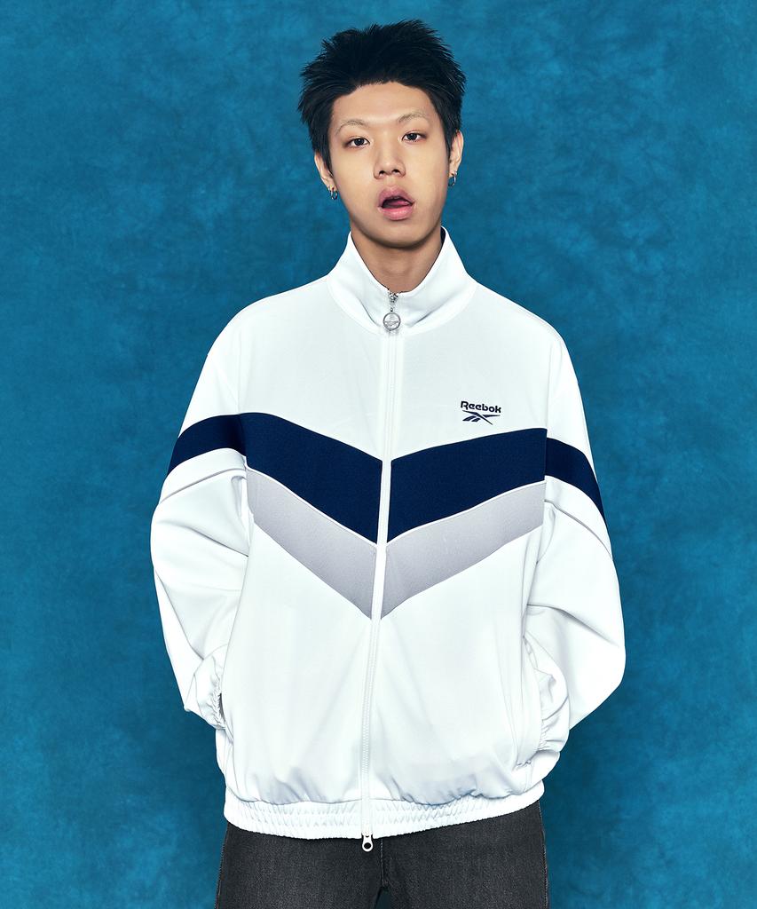 Reebok Heritage Jersey Track Top - Off-White