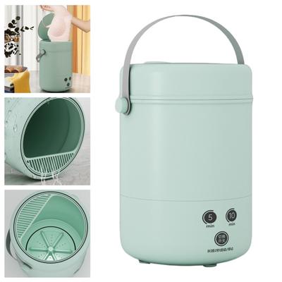 3.8L Underwear Socks Mini Washing Machine One-Button Control Timer Function Energy-saving Low Noise Portable Travel Washer