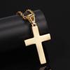 Zircon Cross Necklace: Hip Hop Punk Pendant for Men & Women
