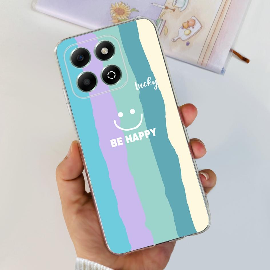For Honor X6b 4G Case Popular Love Heart Cartoon Soft Silicone TPU Phone Cover For Honor X6b 2024 JDY-LX1 JDY-LX2 HonorX6b Coque