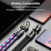 B03C Fast Speed PD240W Type C Charging Cord, Wearable Lanyard, Fast Data Syncs Cable for Setting