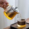MULTIPOTENT High Borosilicate Glass Teapot with Steel Infuser