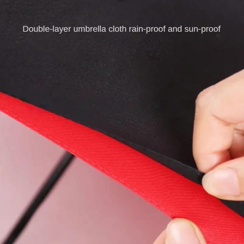 Fully Automatic 10K Strong Luxury Double Layer Windproof Resistant Large Business Rain Umbrella Parasol for Men and Women