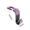 2PCs Car Seat Back Hooks Bling Universal Hanger Holder for Organizing Backseat in Any Vehicle