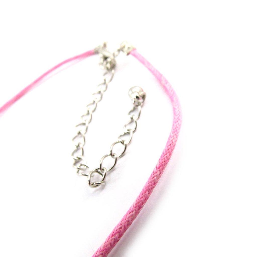 Les Trésors De Lily [J6976] - Pink 'Coloring' Designer Necklace