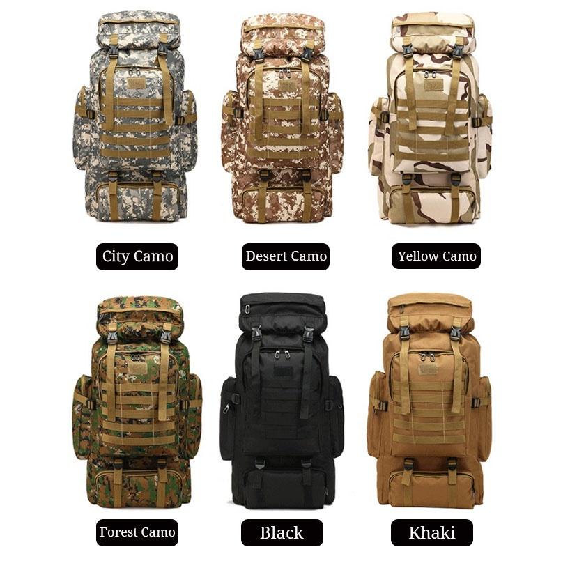 camo hiking backpack