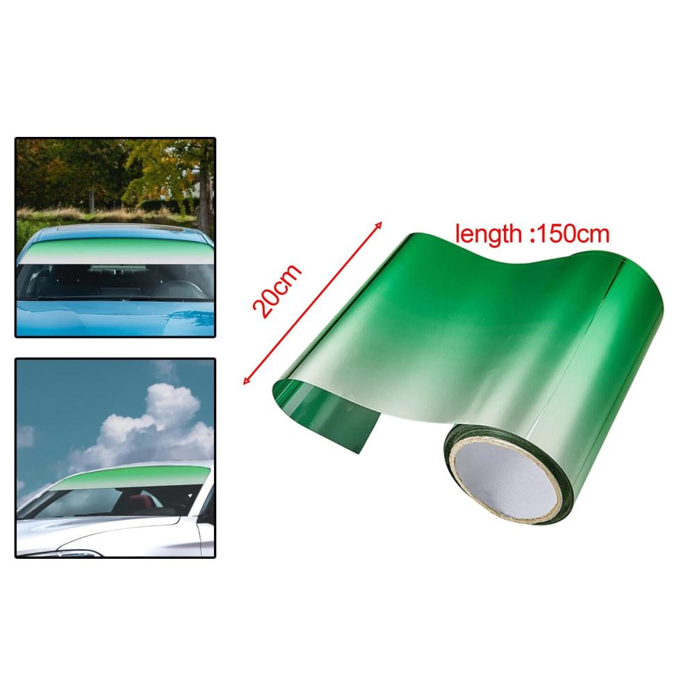 Red Chameleon Window Tint Car Tint Anti Look Window Film Smoke Window Car Sun Shade Protection Film 20×150cm