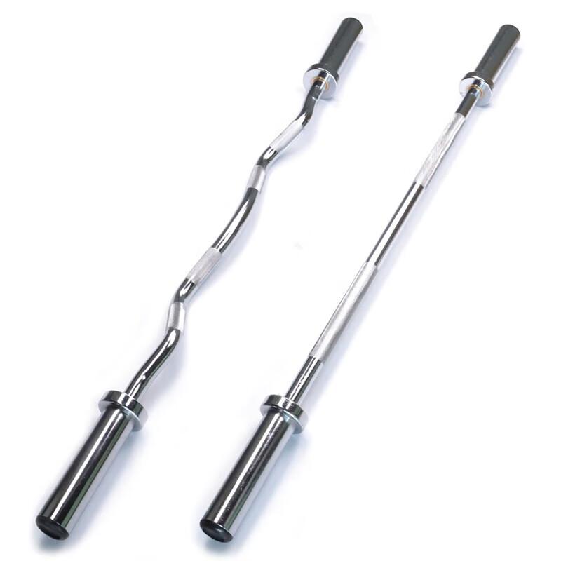 JUNXIA Curved Olympic Barbell Bar