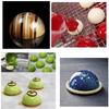 3D Ball Round Half Sphere Silicone Mold For Diy Baking Pudding Mousse Chocolate Eco-Friendly Cake Mold Kitchen Accessories Tools