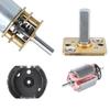 GA12-N20 Micro Motore a Riduzione in Metallo 3V 6V 12V Bassa Velocità Micro DC Spazzolato con Riduttore