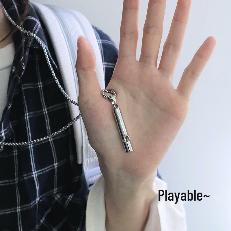Trendy Men's Clavicle Necklace: Versatile, High-End, Simple Hip Hop Jewelry
