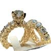 Trendy European & American Women’s Round Diamond Fashion Couple Rings
