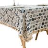 Nordic Cotton Linen Tablecloth Soft Comfortable Durable Waterproof Heat Insulation Square Tassel Trendy Fresh Dining Table Cloth