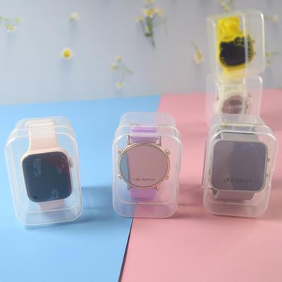Clear Box Plastic Watch Storage Holder Case Portable Adult Children'S Smart Watch Protective Boxes Organizer Jewelry Display Box