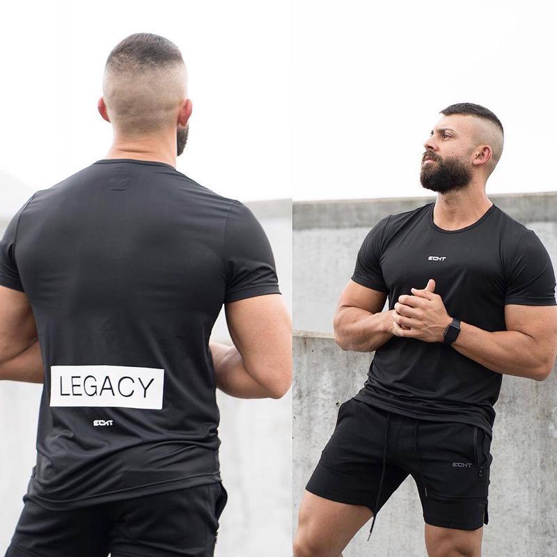 2019 Men's Fitness Cotton Running Shorts - Summer Training